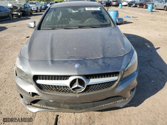 2016 Mercedes-Benz CLA with VIN WDDSJ4EB3GN384897, listed as a Copart auction lot 54251435 with 81,516 mi miles and Clean Title. Bid and sale history available at carsss.com. Image 5.