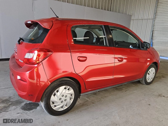 2017 Mitsubishi Mirage ES with VIN ML32A3HJ4HH000832, listed as a Copart auction lot 45399575 with 85773 miles and Clean Title. Bid and sale history available at carsss.com. Image 3.