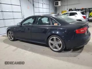 2013 Audi S4 Premium Plus with VIN WAUDGAFL1DA103025, listed as a Copart auction lot 82285234 with 120,742 mi miles and Salvage Title. Bid and sale history available at carsss.com. Image 2.