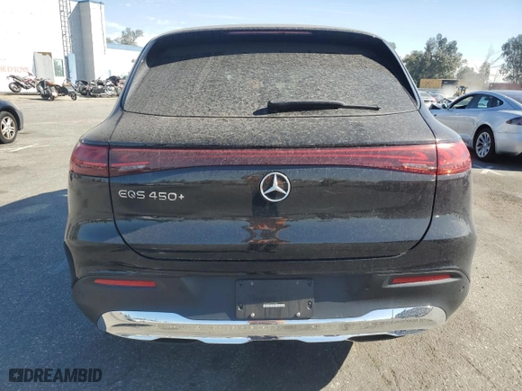 2023 Mercedes-Benz EQS with VIN 4JGDM2DB5PA028938, listed as a Copart auction lot 77474564 with NaN miles and Salvage Title. Bid and sale history available at carsss.com. Image 6.