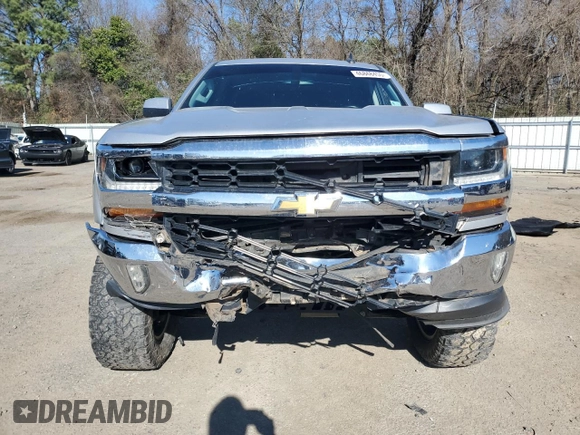 2017 Chevrolet Silverado 1500 LT with VIN 3GCUKREC3HG482604, listed as a Copart auction lot 46848455 with 155,525 mi miles and Salvage Title. Bid and sale history available at DreamBid. Image 5.