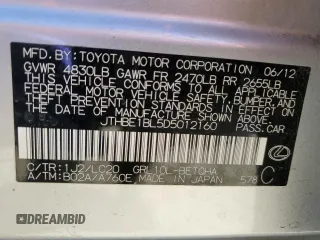 2013 Lexus GS 350 with VIN JTHBE1BL5D5012160, listed as a Copart auction lot 43042755 with 151,334 mi miles and Salvage Title. Bid and sale history available at carsss.com. Image 14.