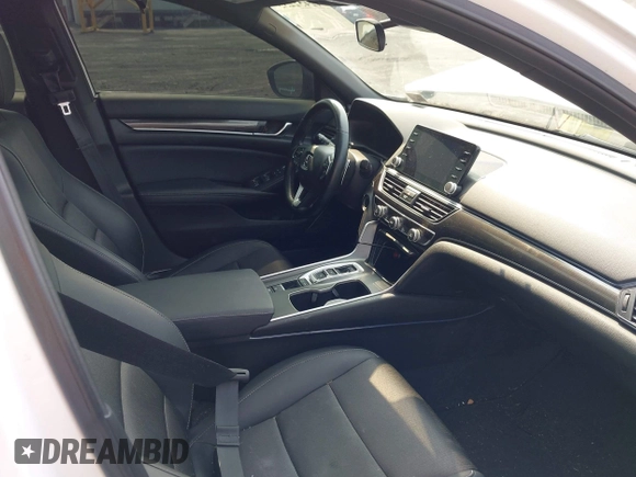 2021 Honda Accord Sport with VIN 1HGCV2F38MA027279, listed as a IAAI auction lot 42452235 with 58,180 mi miles and . Bid and sale history available at DreamBid. Image 5.