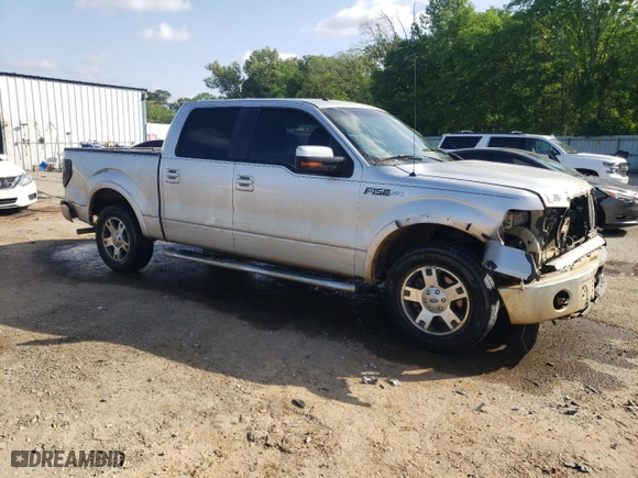 2010 Ford F-150 XL with VIN 1FTFW1CV8AKE53889, listed as a Copart auction lot 52739745 with 339,608 mi miles and Salvage Title. Bid and sale history available at carsss.com. Image 4.