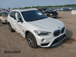 2017 BMW X1 xDrive28i with VIN WBXHT3C39H5F84338, listed as a IAAI auction lot 42400168 with 48,673 mi miles and . Bid and sale history available at DreamBid. Image 1.