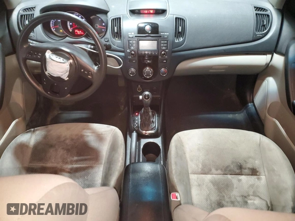 2011 Kia Forte EX with VIN KNAFU4A21B5363013, listed as a Copart auction lot 49222045 with 160,445 mi miles and Salvage Title. Bid and sale history available at carsss.com. Image 8.