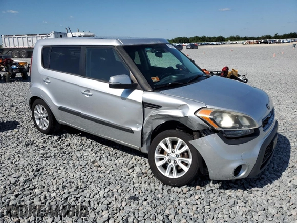 2013 Kia Soul + with VIN KNDJT2A61D7515015, listed as a Copart auction lot 52534285 with 143,299 mi miles and Salvage Title. Bid and sale history available at carsss.com. Image 4.