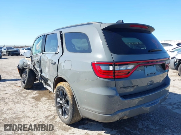 2023 Dodge Durango GT Plus with VIN 1C4RDHDG9PC582934, listed as a IAAI auction lot 41705953 with Not provided miles and . Bid and sale history available at DreamBid. Image 3.