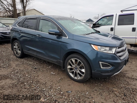 2016 Ford Edge Titanium with VIN 2FMPK4K94GBB08895, listed as a Copart auction lot 83785604 with 152,684 mi miles and Non Repairable. Bid and sale history available at DreamBid. Image 4.