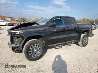 2024 Chevrolet Colorado 4WD Z71 with VIN 1GCPTDEK0R1112392, listed as a Copart auction lot 77392414 with 5,557 mi miles and Salvage Title. Bid and sale history available at carsss.com. Image 1.