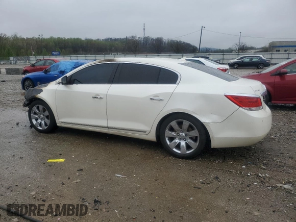 2010 Buick LaCrosse CXL with VIN 1G4GC5EG8AF132829, listed as a Copart auction lot 51843925 with Not provided miles and Non repairable. Bid and sale history available at DreamBid. Image 2.