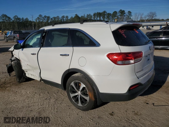 2016 Kia Sorento EX with VIN 5XYPHDA16GG137051, listed as a Copart auction lot 45541995 with 0 mi miles and Salvage Title. Bid and sale history available at carsss.com. Image 2.