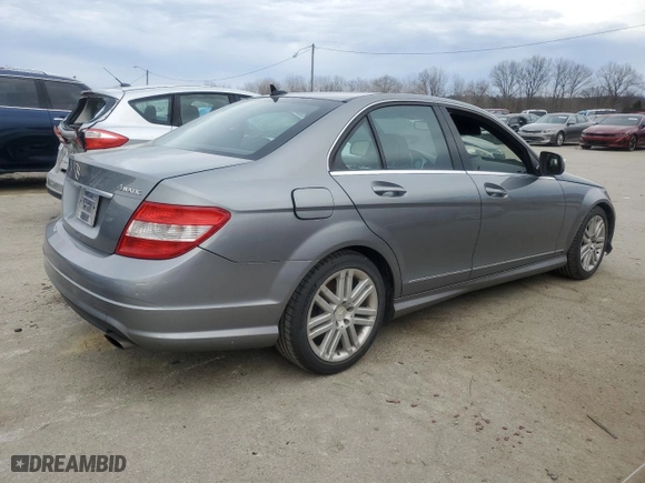 2008 Mercedes-Benz C-Class 3.0L Sport with VIN WDDGF81X48F095118, listed as a Copart auction lot 47700625 with 81,491 mi miles and Clean Title. Bid and sale history available at carsss.com. Image 3.