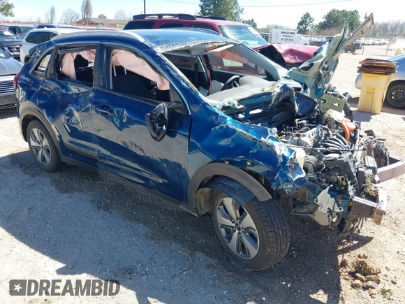 2019 Kia Niro LX with VIN KNDCB3LCXK5257171, listed as a IAAI auction lot 41724795 with Not Provided miles and . Bid and sale history available at DreamBid. Image 1.
