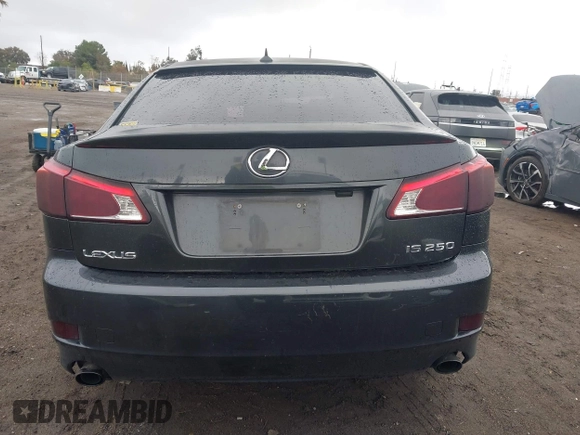 2009 Lexus IS 250 with VIN JTHBK262X95095690, listed as a IAAI auction lot 41512839 with Not Provided miles. Bid and sale history available at carsss.com. Image 15.