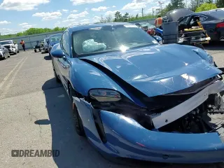 2021 Porsche Taycan 4S with VIN WP0AB2Y13MSA41808, listed as a Copart auction lot 55977135 with 28,724 mi miles and Salvage title. Bid and sale history available at DreamBid. Image 14.