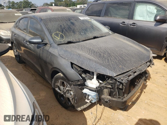 2021 Kia Forte LXS with VIN 3KPF24AD3ME280328, listed as a Copart auction lot 77087964 with 45,869 mi miles and Salvage Title. Bid and sale history available at carsss.com. Image 4.