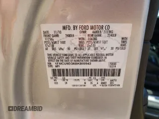 2011 Ford Escape Limited with VIN 1FMCU9EG6BKB00943, listed as a Copart auction lot 52241295 with 158,190 mi miles and Clean Title. Bid and sale history available at DreamBid. Image 13.