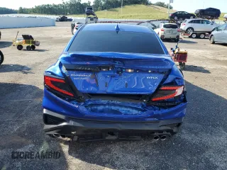 2022 Subaru WRX Premium with VIN JF1VBAH64N8008549, listed as a Copart auction lot 66389364 with 25,162 mi miles and Salvage Title. Bid and sale history available at carsss.com. Image 6.