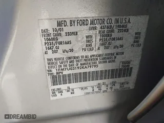 2002 Ford Escape XLT Choice with VIN 1FMYU03192KA79795, listed as a IAAI auction lot 41516066 with 1 mi miles. Bid and sale history available at carsss.com. Image 9.