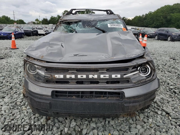 2021 Ford Bronco Sport Big Bend z VIN 3FMCR9B68MRB03838, wystawiony jako Copart lot #58969805 z przebiegiem 106 755 mil mil oraz Szkoda całkowita • Salvage title. Historia ofert i sprzedaży dostępna na DreamBid. Obrazek 5.