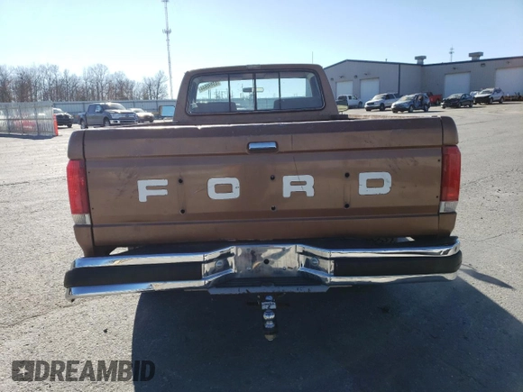 1991 Ford F-150 with VIN 1FTDF15Y3MPA14511, listed as a Copart auction lot 83496644 with 13,111 mi miles and Clean Title. Bid and sale history available at carsss.com. Image 6.