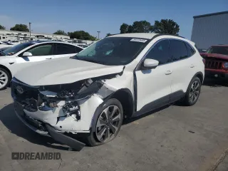 2023 Ford Escape с VIN 1FMCU0JZ7PUA30321, выставлен на аукционе Copart как лот 59223455 с пробегом 14 180 миль миль и Списание • Salvage title. История ставок и продаж доступна на DreamBid. Изображение 1.