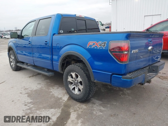 2013 Ford F-150 XL with VIN 1FTFW1EF6DKD21272, listed as a IAAI auction lot 41509919 with 95,442 mi miles. Bid and sale history available at carsss.com. Image 3.