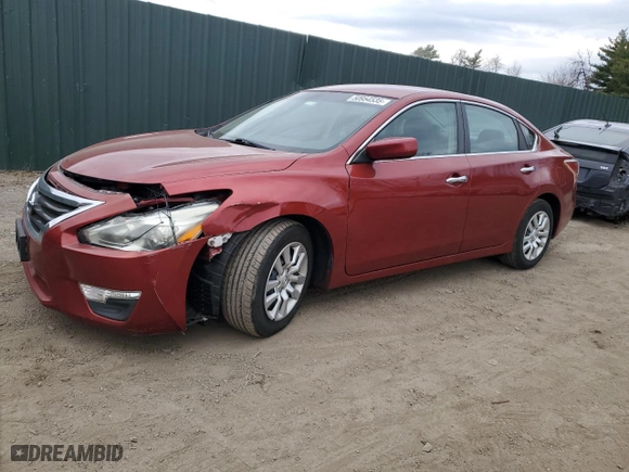 2013 Nissan Altima 2.5 SL with VIN 1N4AL3AP1DC210660, listed as a Copart auction lot 50954535 with 168,649 mi miles and Salvage Title. Bid and sale history available at carsss.com. Image 1.