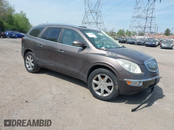 2009 Buick Enclave CXL with VIN 5GAEV23D99J126349, listed as a IAAI auction lot 42114401 with 186,442 mi miles and . Bid and sale history available at carsss.com. Image 1.