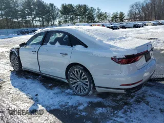 2019 Audi A8 L with VIN WAU8DAF84KN015999, listed as a Copart auction lot 88240025 with 61,406 mi miles and Salvage Title. Bid and sale history available at carsss.com. Image 2.