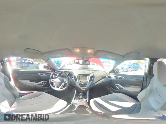 2013 Hyundai Veloster w/Black Int with VIN KMHTC6AD7DU132479, listed as a Copart auction lot 44785445 with 150,334 mi miles and Salvage Title. Bid and sale history available at carsss.com. Image 13.