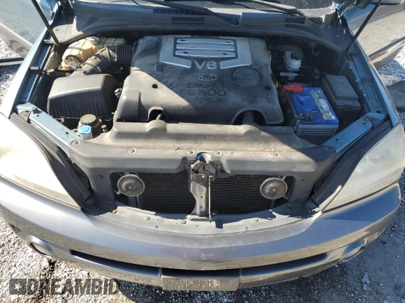 2003 Kia Sorento LX with VIN KNDJC733235055552, listed as a Copart auction lot 56196055 with 109,995 mi miles and Salvage title. Bid and sale history available at DreamBid. Image 11.