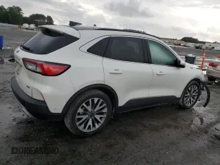 2020 Ford Escape Titanium Hybrid с VIN 1FMCU0DZ7LUA84837, выставлен на аукционе Copart как лот 59442955 с пробегом 53 258 миль миль и Списание • Salvage title. История ставок и продаж доступна на DreamBid. Изображение 3.