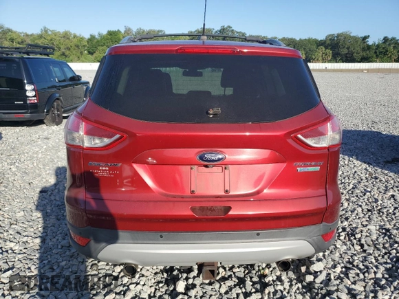 2013 Ford Escape Titanium with VIN 1FMCU0J93DUA07002, listed as a Copart auction lot 55104955 with 150,755 mi miles and Salvage Title. Bid and sale history available at carsss.com. Image 6.
