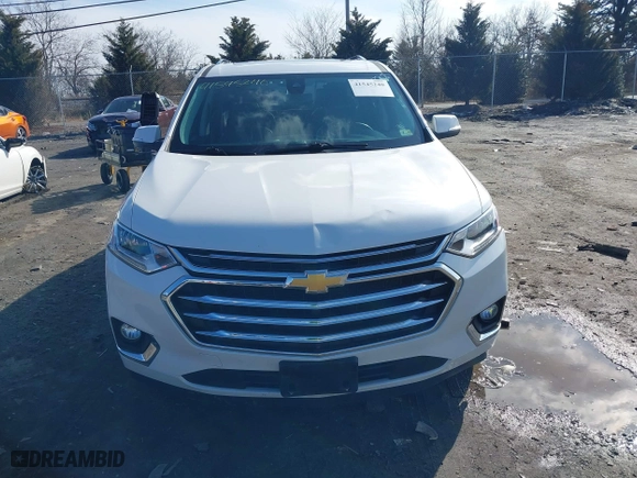 2021 Chevrolet Traverse High Country with VIN 1GNEVNKW9MJ200257, listed as a IAAI auction lot 41545240 with 72,842 mi miles. Bid and sale history available at carsss.com. Image 12.
