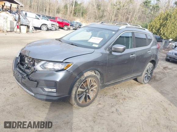 2020 Nissan Rogue S with VIN 5N1AT2MV5LC731664, listed as a IAAI auction lot 41832501 with 88,076 mi miles and . Bid and sale history available at DreamBid. Image 2.