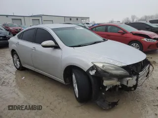 2012 Mazda 6 i Touring with VIN 1YVHZ8DH8C5M35776, listed as a Copart auction lot 43134715 with Not Provided miles and Salvage Title. Bid and sale history available at DreamBid. Image 4.