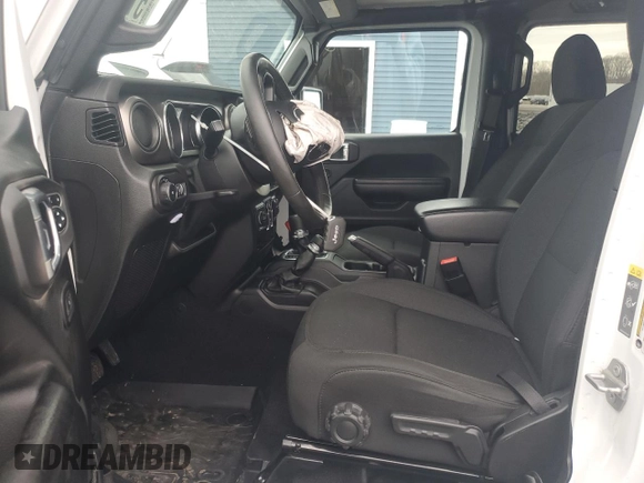 2021 Jeep Wrangler Unlimited Willys with VIN 1C4HJXDN9MW509795, listed as a Copart auction lot 51667375 with 53,473 mi miles and Salvage Title. Bid and sale history available at DreamBid. Image 7.