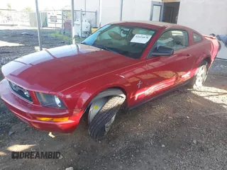 2008 Ford Mustang Deluxe with VIN 1ZVHT80N185124424, listed as a IAAI auction lot 42216870 with 45,660 mi miles and . Bid and sale history available at DreamBid. Image 18.