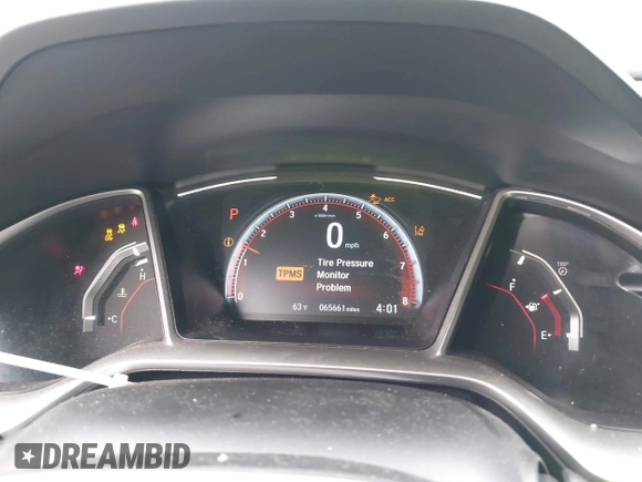 2021 Honda Civic Sport with VIN 2HGFC2F80MH502407, listed as a IAAI auction lot 41949825 with 65,661 mi miles and . Bid and sale history available at DreamBid. Image 7.