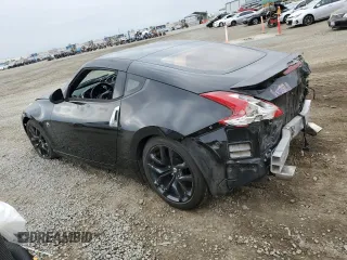 2015 Nissan 370Z with VIN JN1AZ4EH8FM444456, listed as a Copart auction lot 76279024 with 58,513 mi miles and Salvage Title. Bid and sale history available at carsss.com. Image 2.