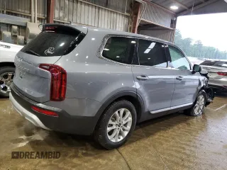 2022 Kia Telluride LX with VIN 5XYP24HC4NG230804, listed as a Copart auction lot 55994425 with 97,397 mi miles and Salvage title. Bid and sale history available at DreamBid. Image 3.