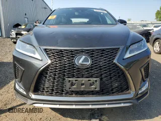 2022 Lexus RX 350 F Sport with VIN 2T2SZMDA6NC333238, listed as a Copart auction lot 62311605 with 57,786 mi miles and Salvage title. Bid and sale history available at DreamBid. Image 5.