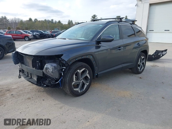 2023 Hyundai Tucson SEL with VIN 5NMJFCAE0PH281533, listed as a IAAI auction lot 41738468 with 36,881 mi miles and . Bid and sale history available at DreamBid. Image 18.