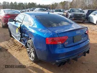 2015 Audi S5 Premium Plus with VIN WAUCGAFRXFA012905, listed as a IAAI auction lot 41408774 with 66,372 mi miles. Bid and sale history available at carsss.com. Image 3.