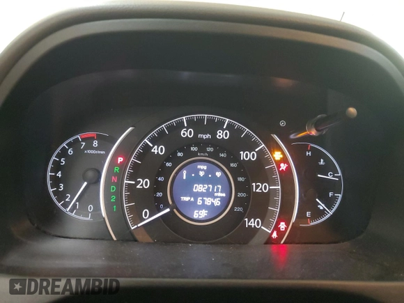 2014 Honda CR-V EX-L with VIN 5J6RM3H77EL033401, listed as a Copart auction lot 55260205 with 82,717 mi miles and Salvage Title. Bid and sale history available at carsss.com. Image 9.