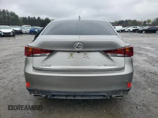 2020 Lexus IS 350 F Sport with VIN JTHGZ1E2XL5018242, listed as a Copart auction lot 51937885 with Not Provided miles and Salvage Title. Bid and sale history available at DreamBid. Image 6.