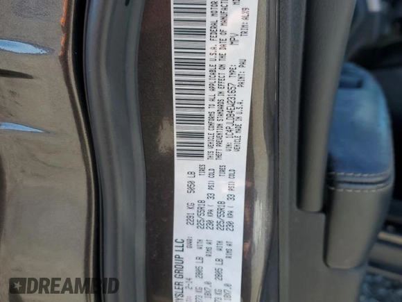 2014 Jeep Cherokee Limited with VIN 1C4PJLDB4EW231657, listed as a Copart auction lot 86978314 with 152,101 mi miles and Salvage Title. Bid and sale history available at carsss.com. Image 14.