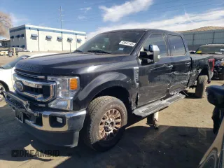 2020 Ford Super Duty F-250 SRW XL with VIN 1FT7W2B63LEE84005, listed as a Copart auction lot 43641145 with 54,424 mi miles and Salvage Title. Bid and sale history available at carsss.com. Image 1.